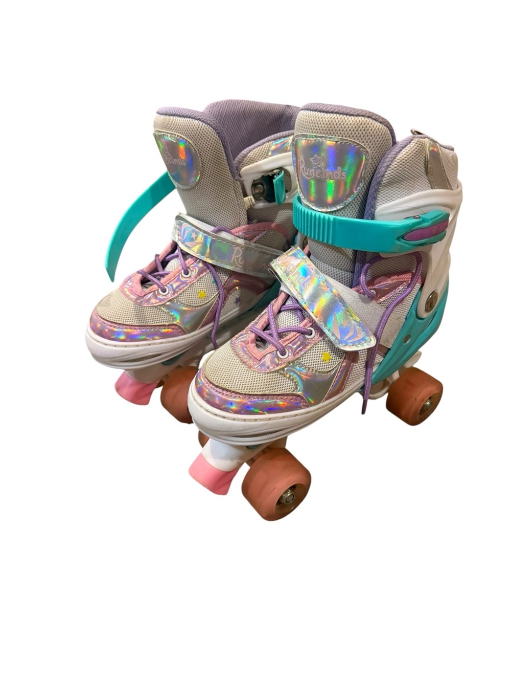 Girls XL Runcinds light up roller skates